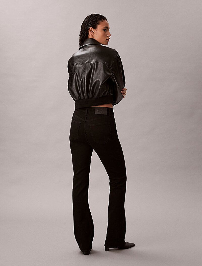Calvin Klein Siyah Renkli Kadın Skinny Boot CK Classic Jean Pantolon