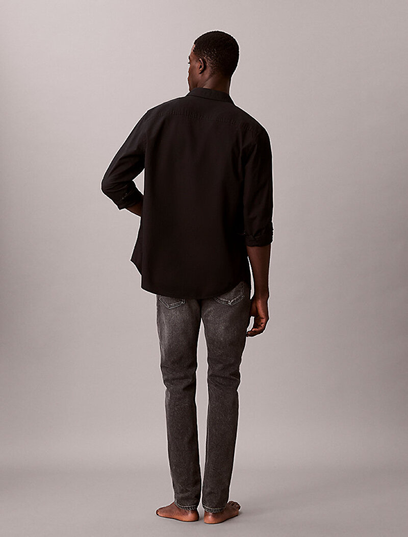 Calvin Klein Gri Renkli Erkek Slim Taper Hearst Jean Pantolon