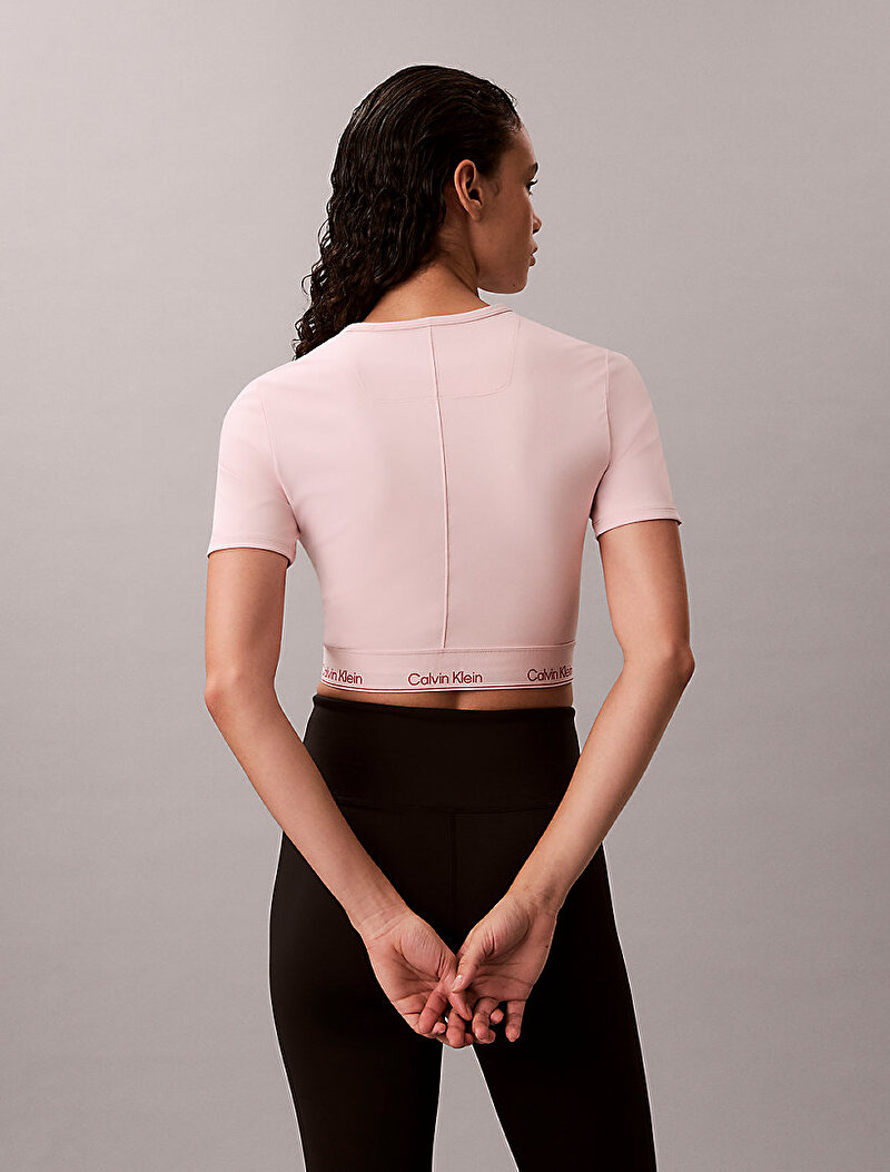 Calvin Klein Pembe Renkli Kadın Modern Sport T-shirt