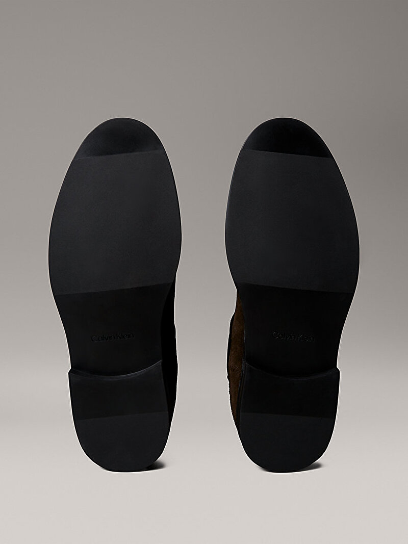 Calvin Klein Kahverengi Renkli Erkek Essential Rubber Chelsea Bot