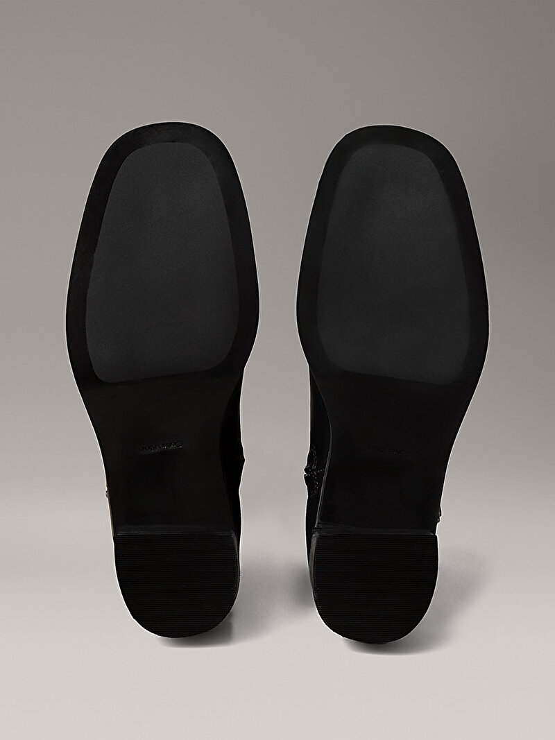 Calvin Klein Siyah Renkli Kadın Block Topuklu Bot