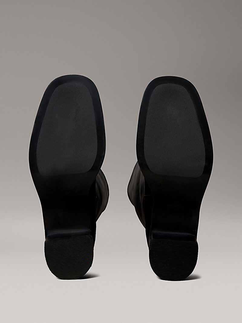 Calvin Klein Siyah Renkli Kadın Block Topuklu Bot