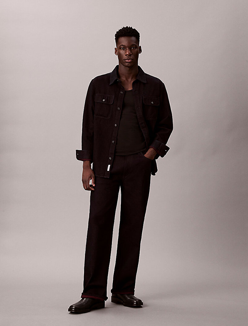 Erkek 90s Merlot Gömlek Ceket