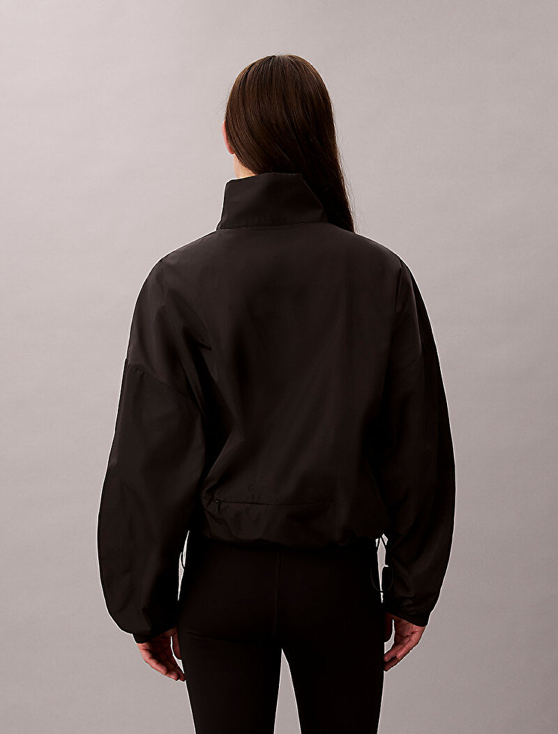 Calvin Klein Siyah Renkli Kadın Tech Pull On Lightweight Ceket