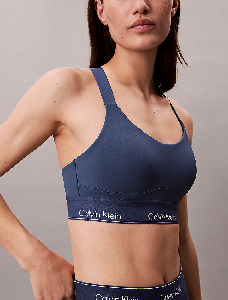 Calvin Klein Lacivert Renkli Kadın Modern Sport High Bralet