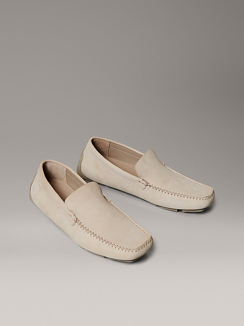 Calvin Klein Bej Renkli Erkek Driver Loafer