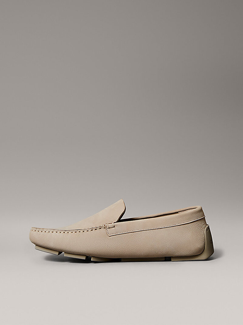 Calvin Klein Bej Renkli Erkek Driver Loafer