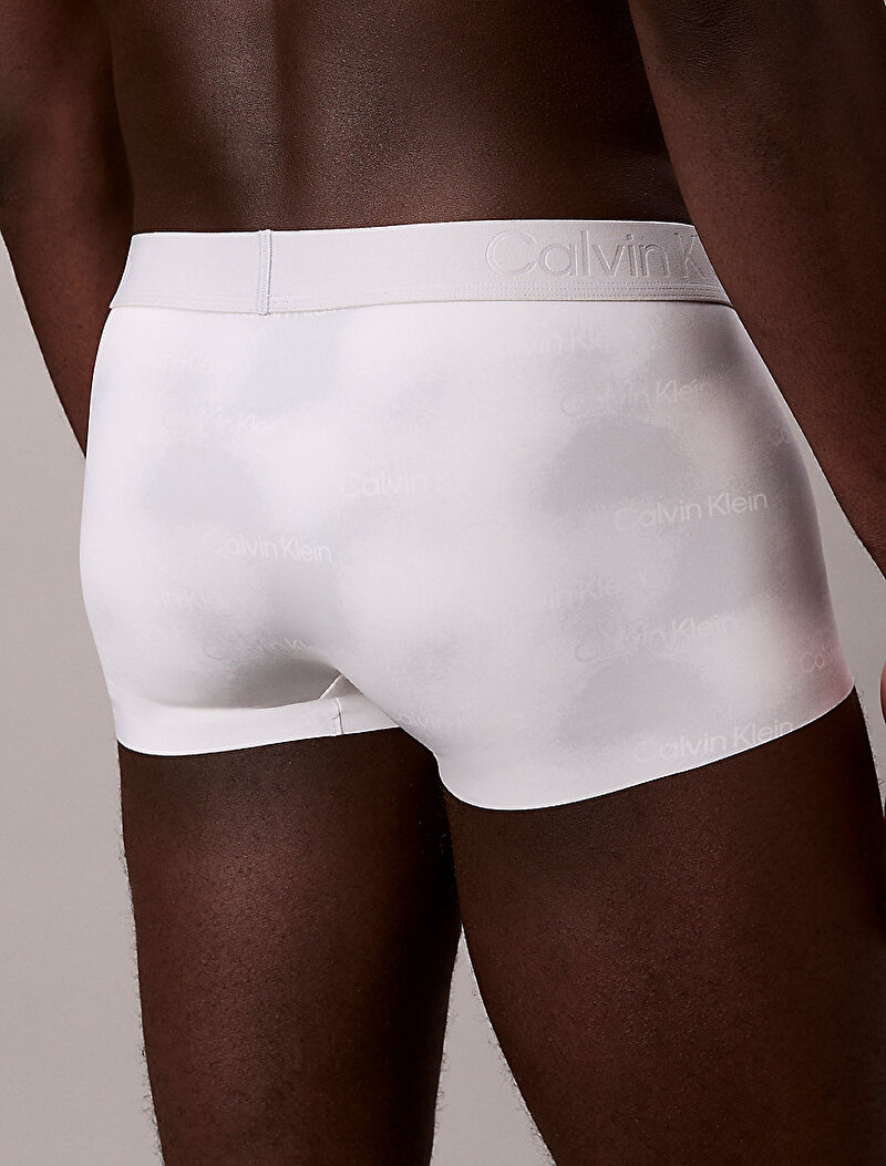 Calvin Klein Beyaz Renkli Erkek Low Rise Trunk Boxer