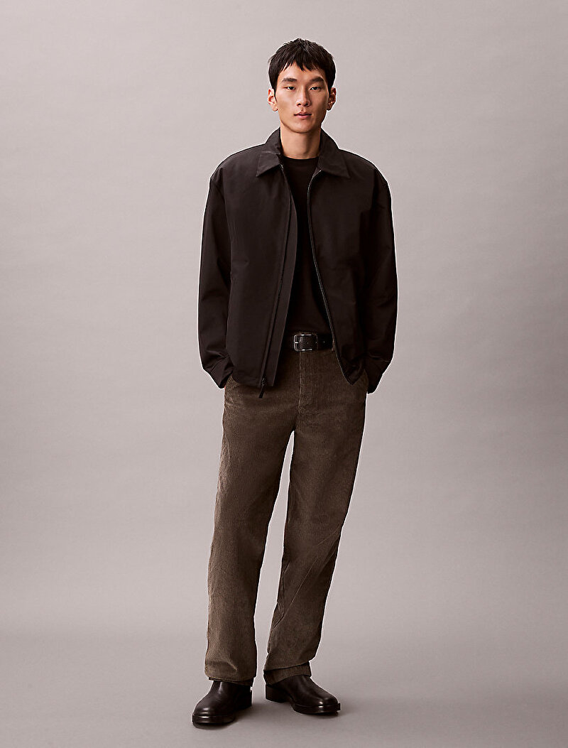Calvin Klein Kahverengi Renkli Erkek 90s Straight Corduroy Pantolon