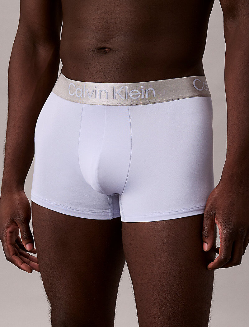 Calvin Klein Mavi Renkli Erkek 3'lü Paket Trunk Boxer Seti