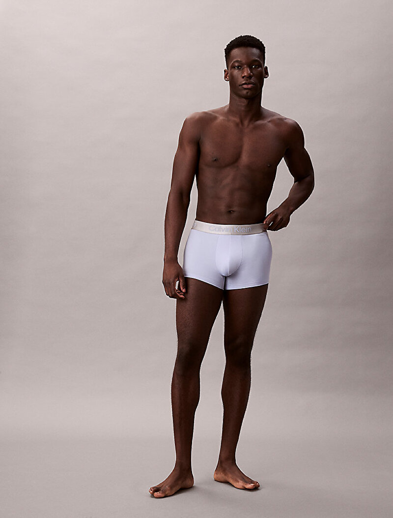 Calvin Klein Mavi Renkli Erkek 3'lü Paket Trunk Boxer Seti