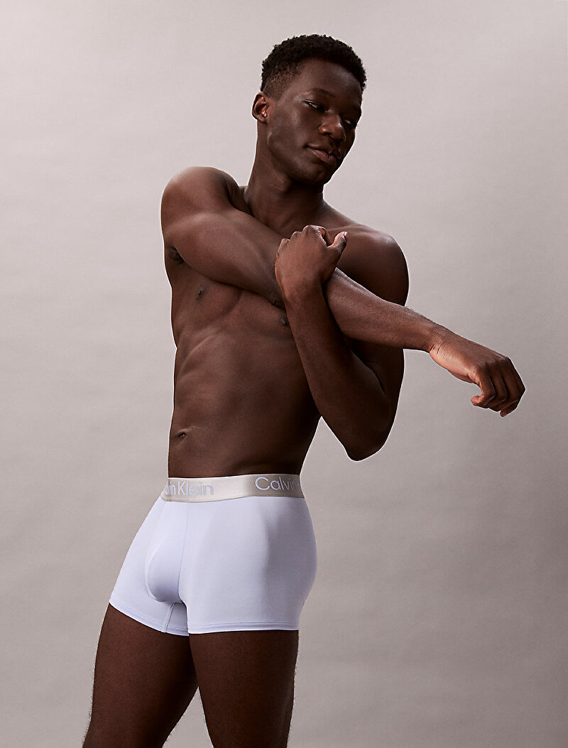 Calvin Klein Mavi Renkli Erkek 3'lü Paket Trunk Boxer Seti