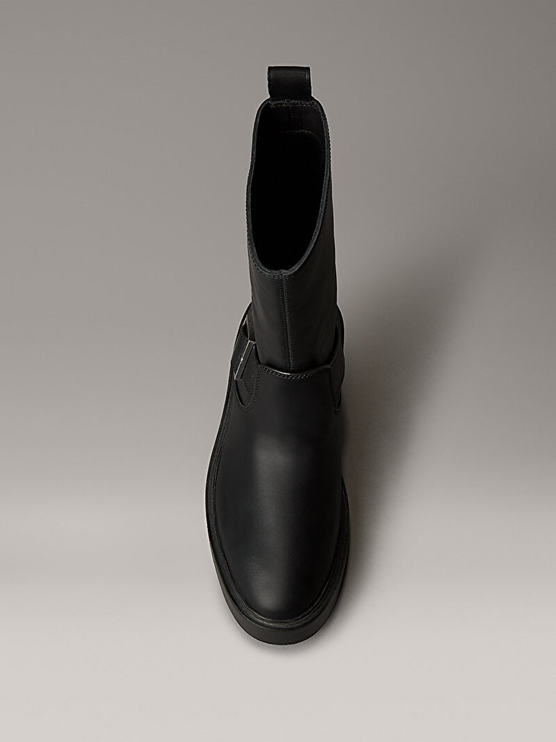 Calvin Klein Siyah Renkli Kadın Concave Welt Bot