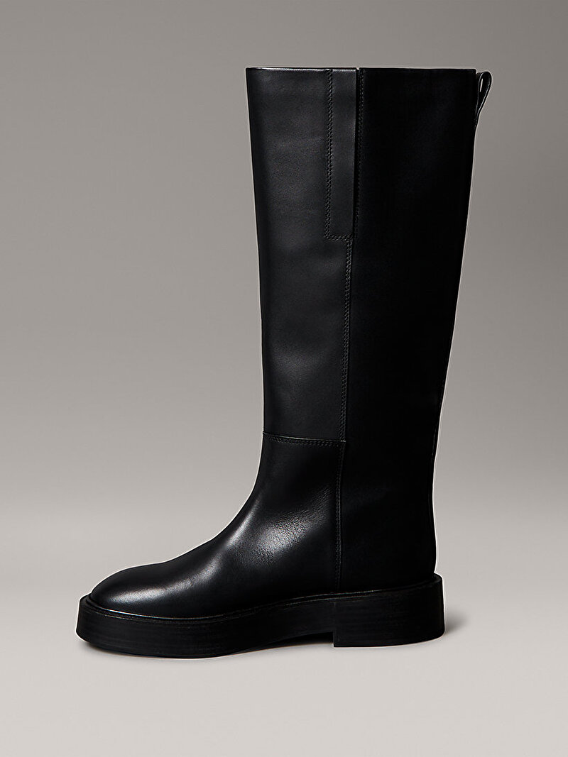 Calvin Klein Siyah Renkli Kadın Concave Welt Bot