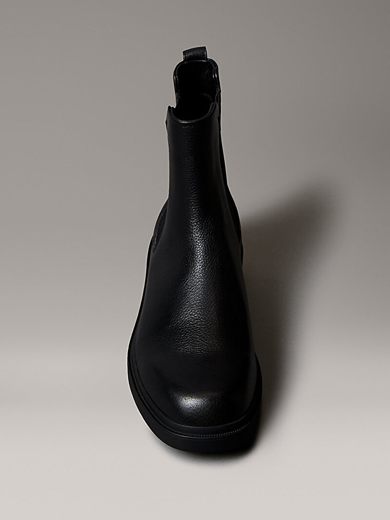 Calvin Klein Siyah Renkli Erkek Dress Lug Chelsea Bot