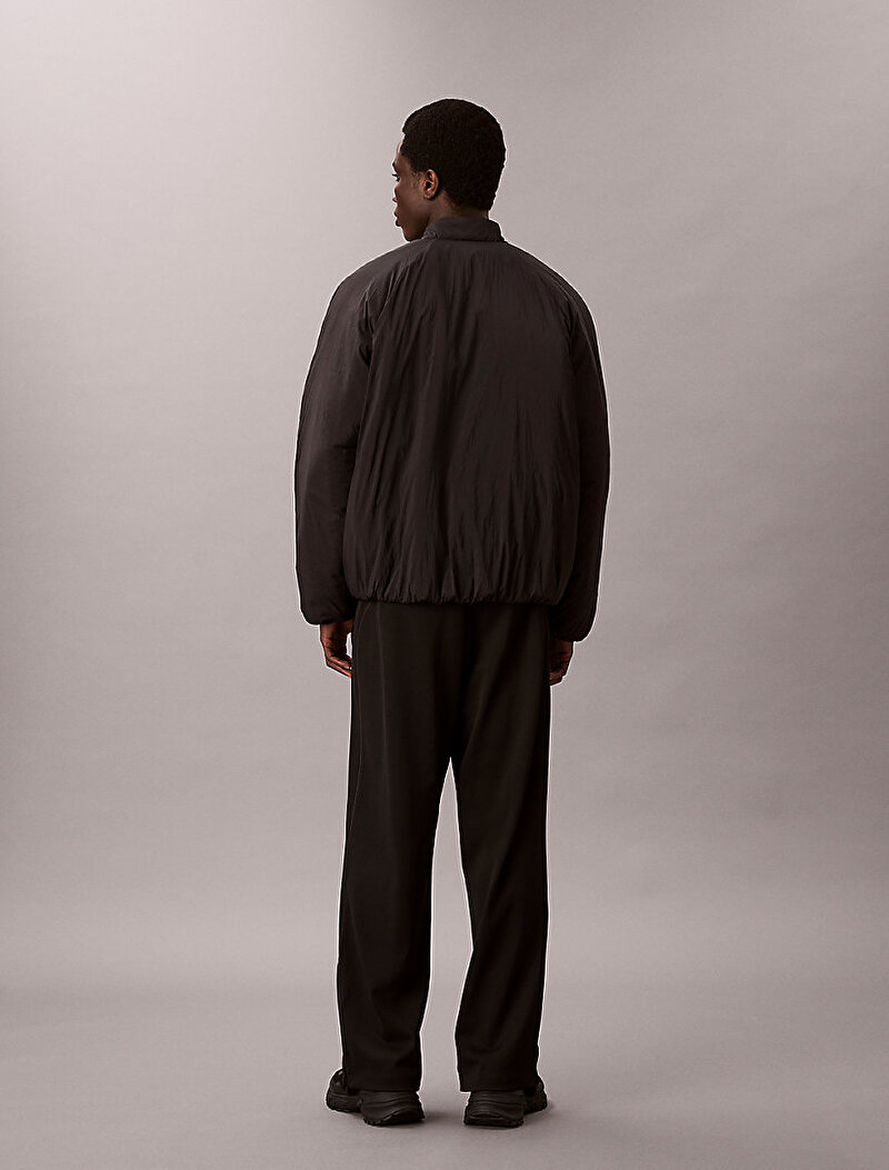 Calvin Klein Siyah Renkli Erkek Bomber Ceket