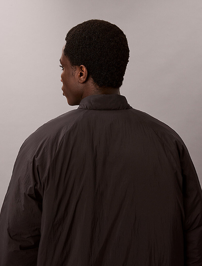 Calvin Klein Siyah Renkli Erkek Bomber Ceket