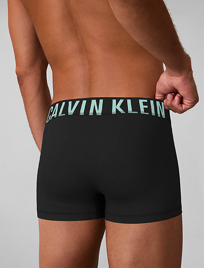 Calvin Klein Siyah Renkli Erkek 3'lü Paket Trunk Boxer Seti