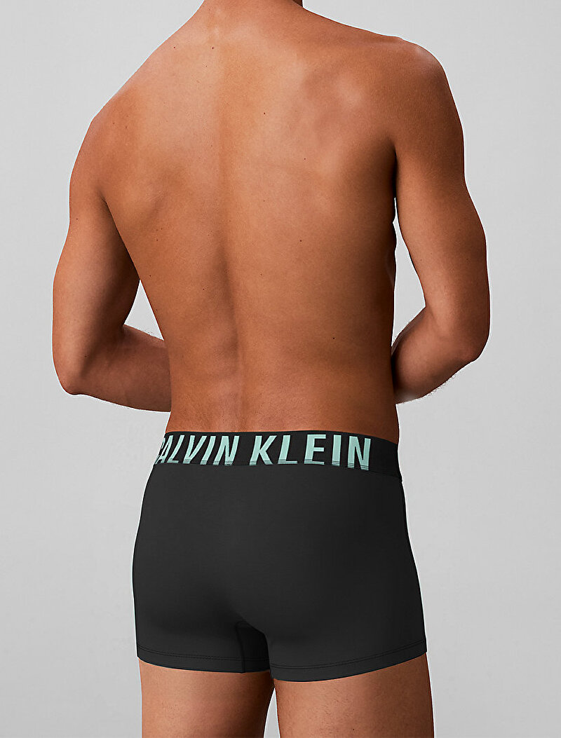 Calvin Klein Siyah Renkli Erkek 3'lü Paket Trunk Boxer Seti