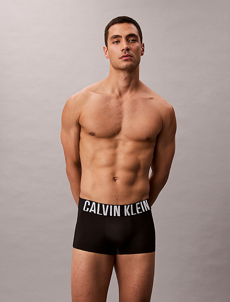 Calvin Klein Siyah Renkli Erkek Low Rise Trunk Boxer