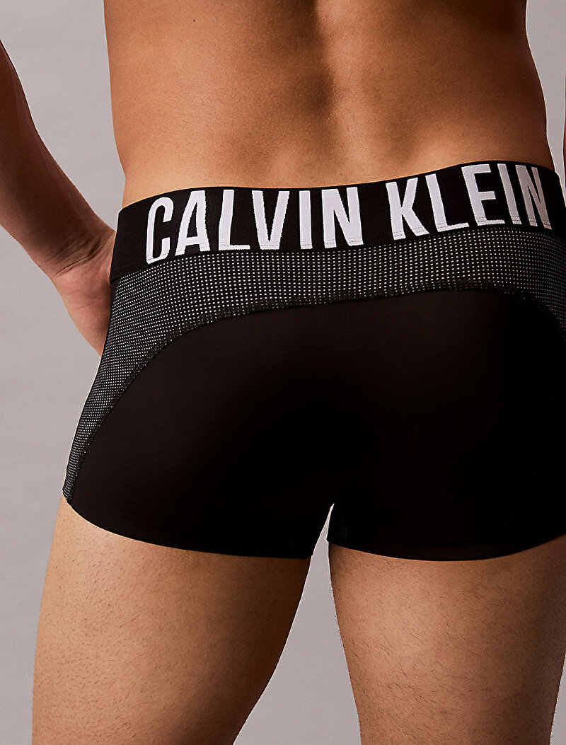 Calvin Klein Siyah Renkli Erkek Low Rise Trunk Boxer