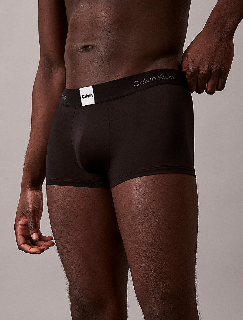 Calvin Klein Siyah Renkli Erkek Low Rise Trunk Boxer