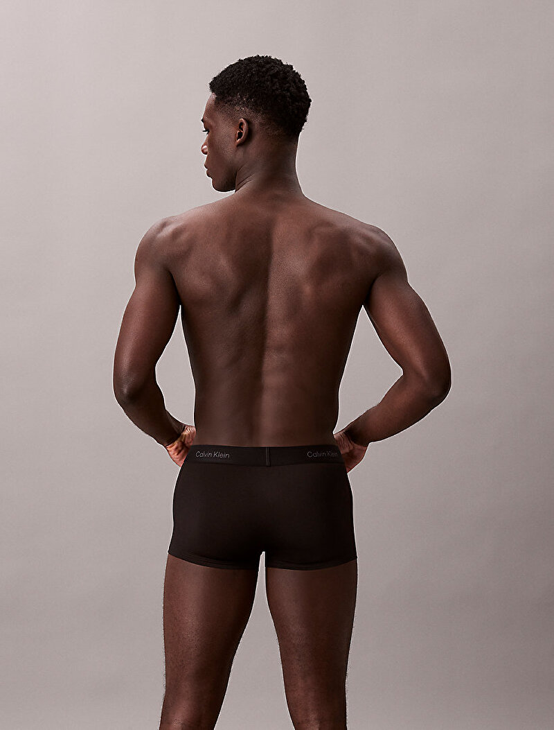 Calvin Klein Siyah Renkli Erkek Low Rise Trunk Boxer