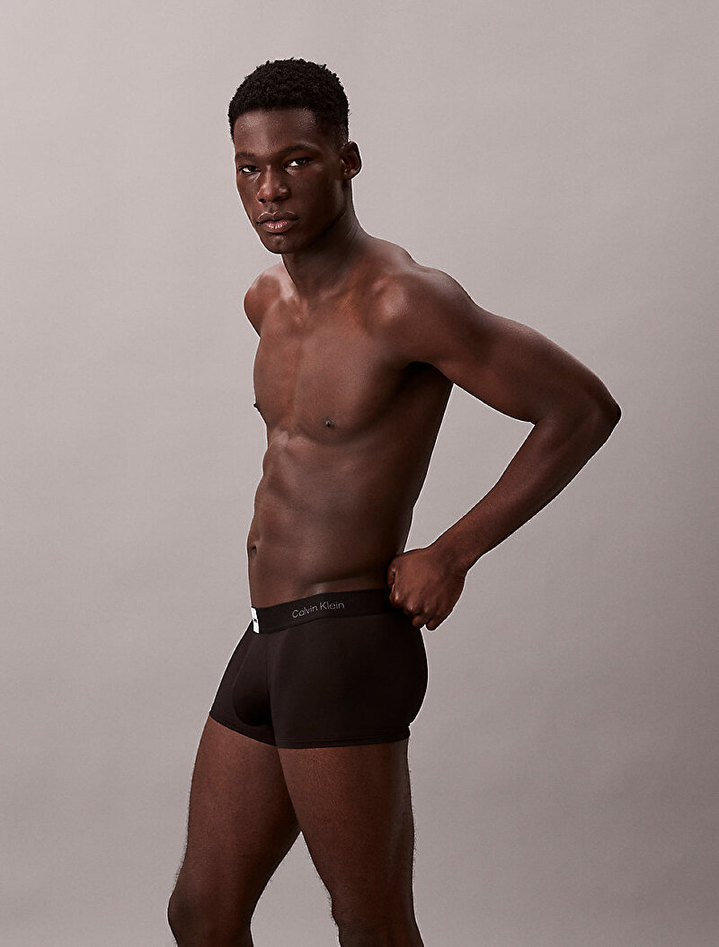 Calvin Klein Siyah Renkli Erkek Low Rise Trunk Boxer