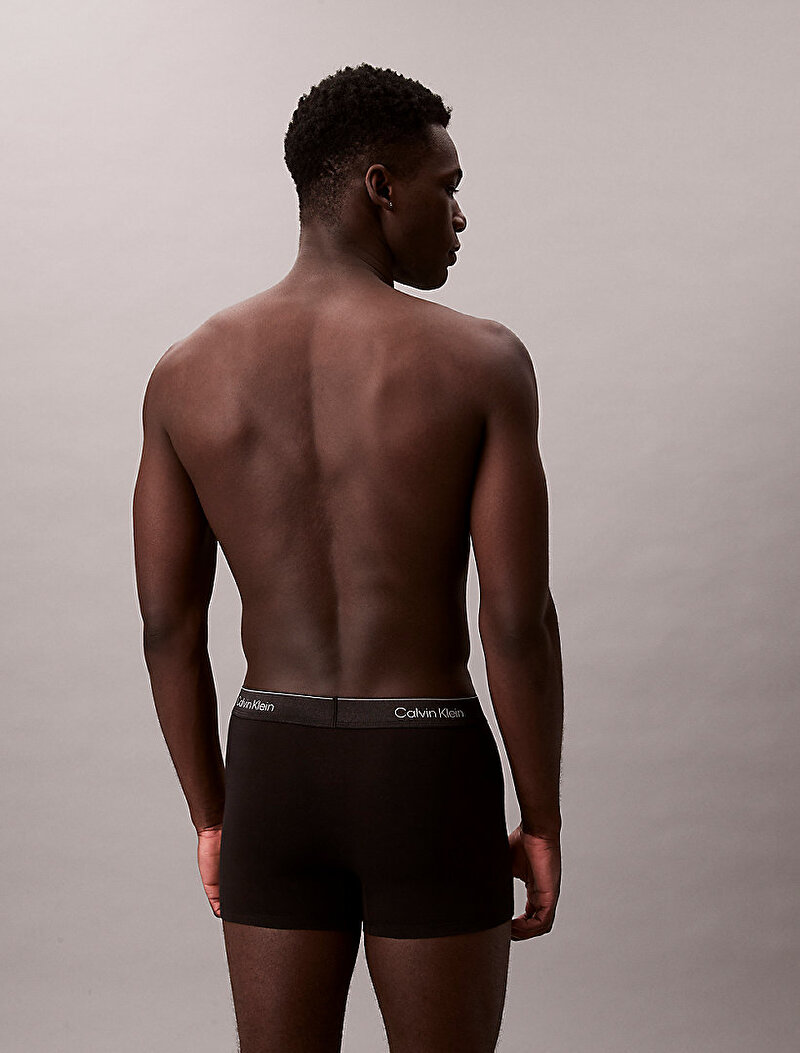 Calvin Klein Siyah Renkli Erkek Trunk Boxer