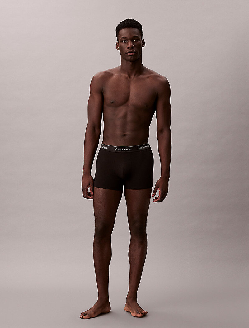 Calvin Klein Siyah Renkli Erkek Trunk Boxer