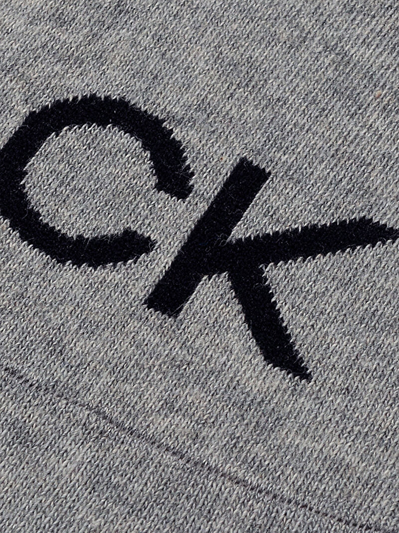 Calvin Klein Gri Renkli Erkek 2'li Paket CK Men Footie Çorap