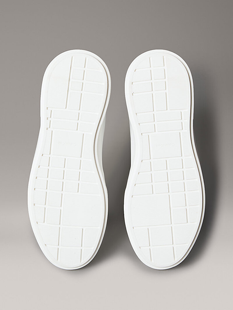 Calvin Klein Beyaz Renkli Kadın Chunky Cupsole Laceup Sneaker