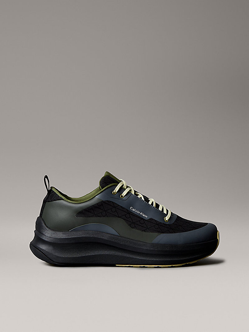 Calvin Klein Çok renkli Renkli Erkek Chunky Runner Lace Up Sneaker