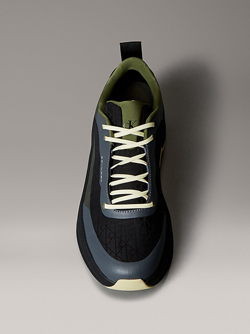 Calvin Klein Çok renkli Renkli Erkek Chunky Runner Lace Up Sneaker
