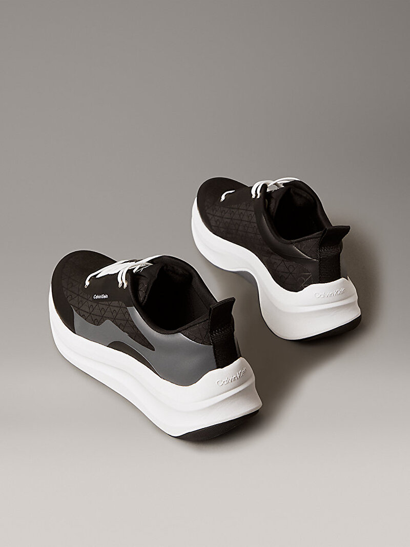 Calvin Klein Siyah Renkli Erkek Chunky Runner Lace Up Sneaker