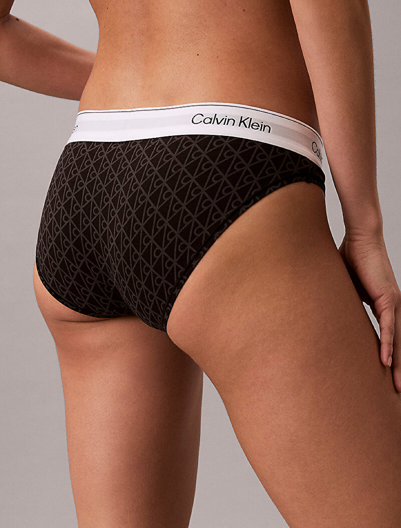 Calvin Klein Siyah Renkli Kadın Bikini Külot
