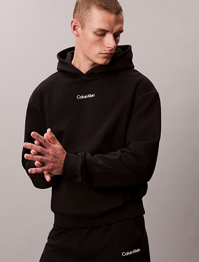 Calvin Klein Siyah Renkli Erkek Lifestyle Pullover Sweatshirt