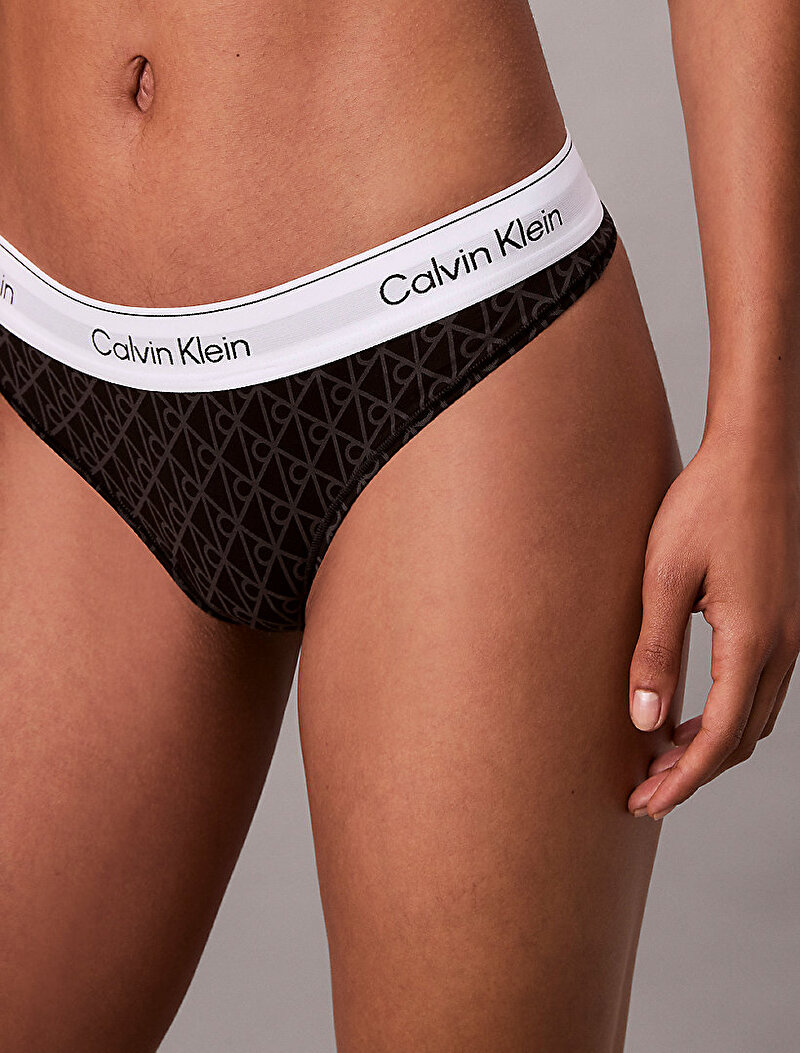 Calvin Klein Siyah Renkli Kadın Tanga