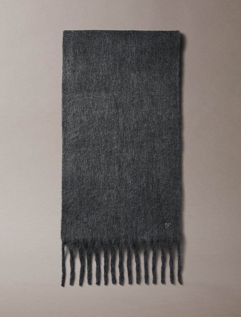 Erkek Emblem Brushed Atkı