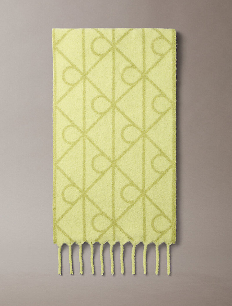 Erkek Emblem Brushed Atkı