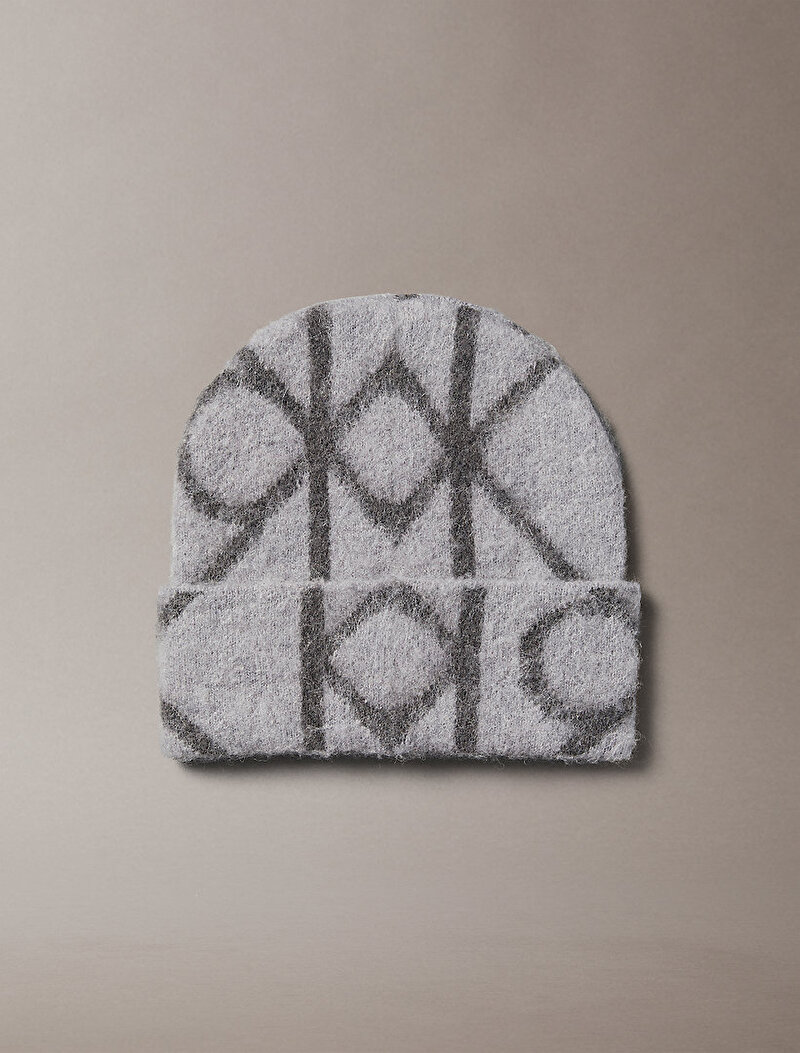 Calvin Klein Siyah Renkli Erkek Emblem Brushed Bere