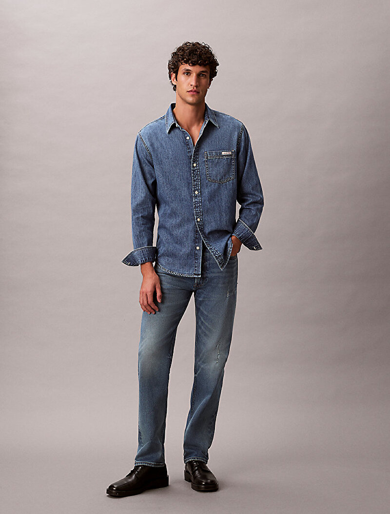 Erkek Standard Straight Jean Pantolon