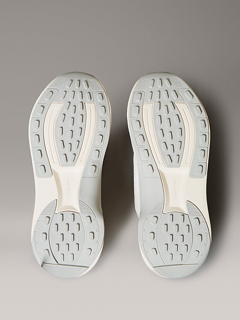Calvin Klein Beyaz Renkli Kadın Chunky Runner Laceup Sneaker