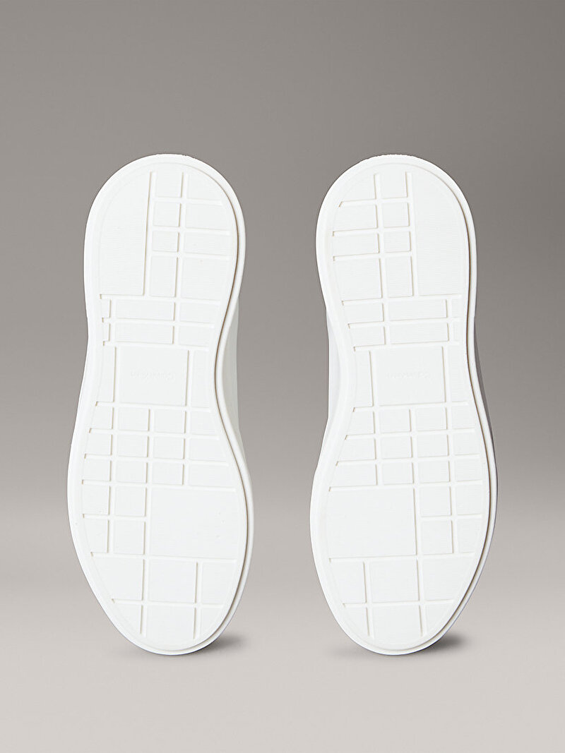 Calvin Klein Beyaz Renkli Kadın Chunky Cupsole Laceup Sneaker
