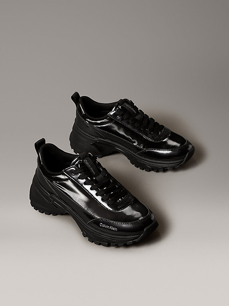 Calvin Klein Siyah Renkli Kadın Hike Runner Laceup Sneaker