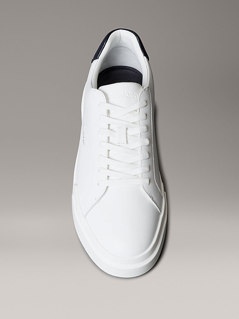 Calvin Klein Beyaz Renkli Erkek Chunky Cupsole Laceup Sneaker
