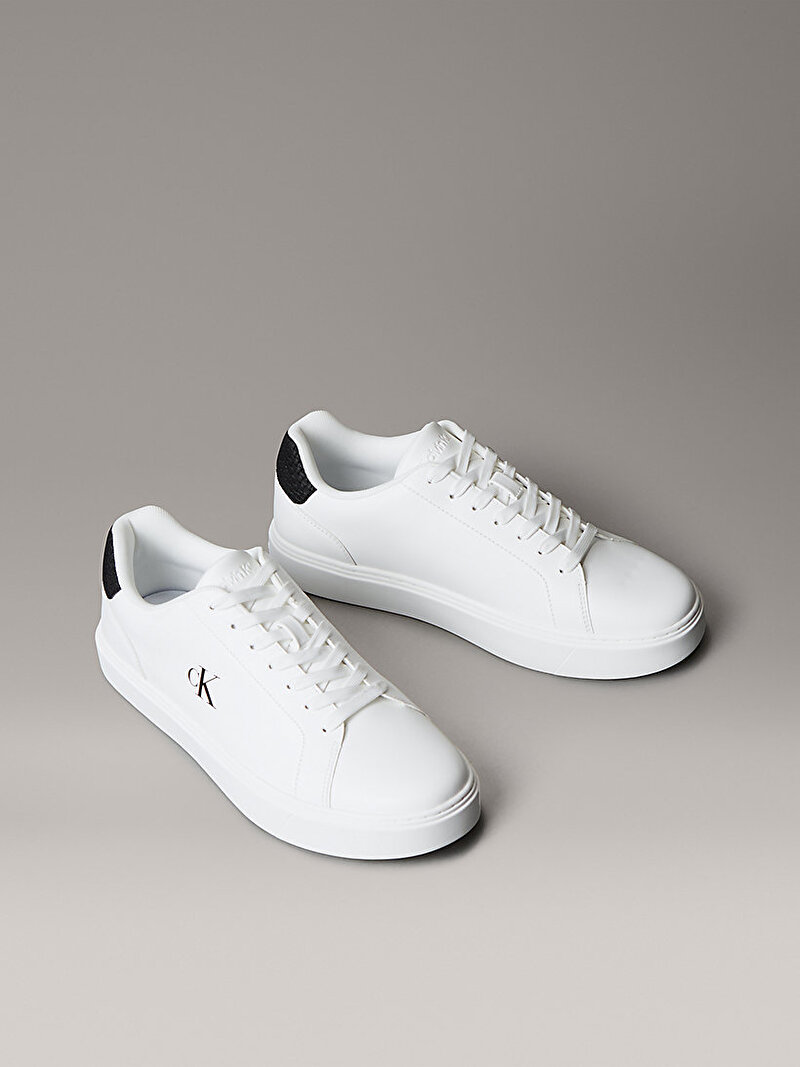 Calvin Klein Beyaz Renkli Erkek Classic Cup Laceup Sneaker