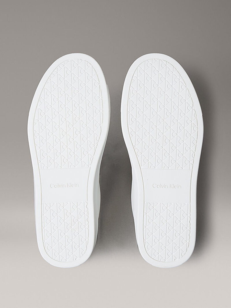 Calvin Klein Beyaz Renkli Erkek Classic Cup Laceup Sneaker