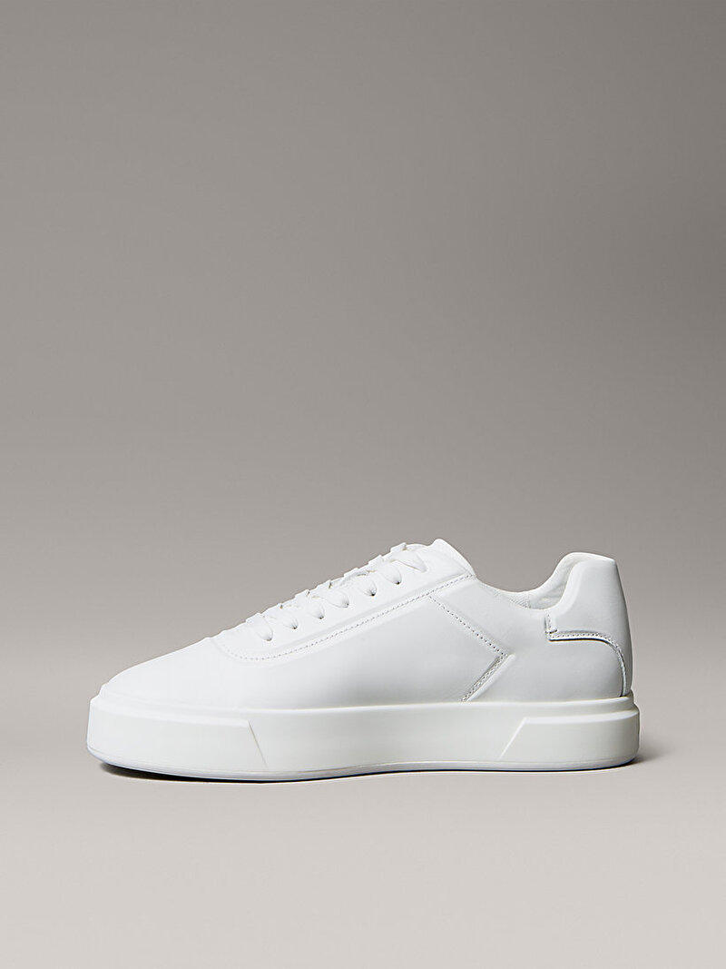 Calvin Klein Beyaz Renkli Erkek Basket Cupsole Sneaker