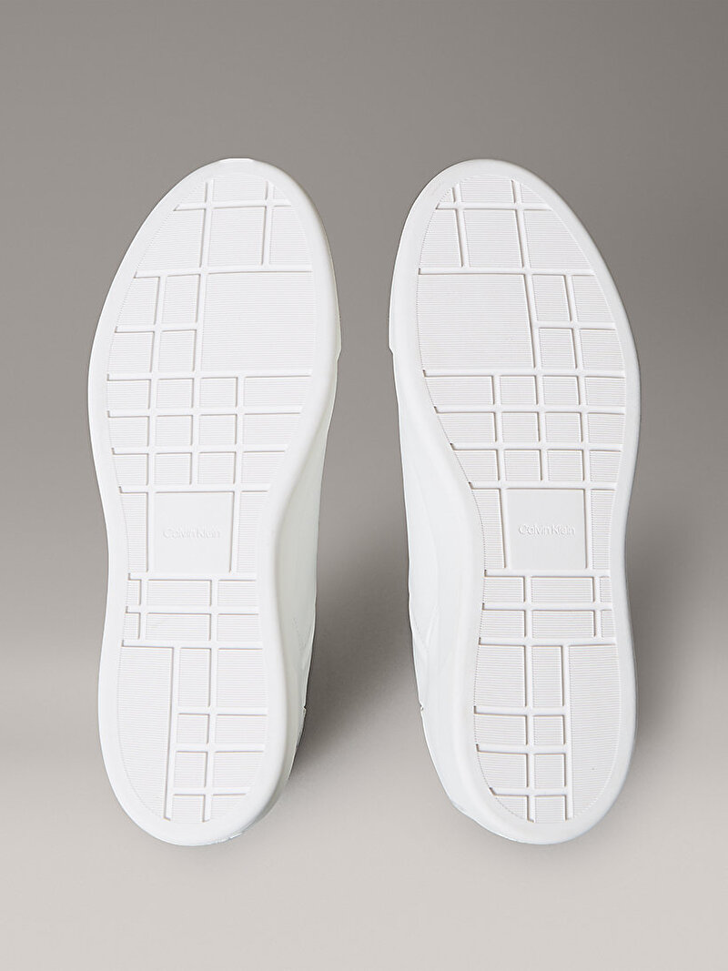 Calvin Klein Beyaz Renkli Erkek Basket Cupsole Sneaker